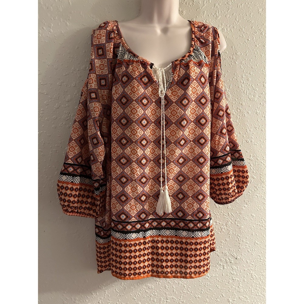 2X Cha Cha Venti Multi Open Shoulder Top #287*8